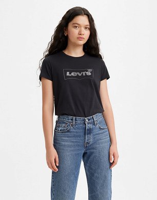 T-shirt Damski Levi`s® The Perfect Tee Total Eclipse 17369-2022