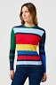Dzianina Damska Wrangler Slim Rib Sweater Navy 112356485