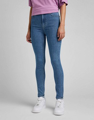 Spodnie Damskie Lee Ivy Light Wash L32EFAMR