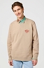 Bluza Męska Wrangler Small Logo Crew Timberwolf 112364092
