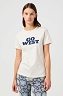 Koszulka Damska Wrangler Ringer Tee Vintage White 112362572