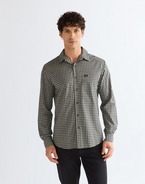 Koszula Męska Wrangler 1 Pkt Shirt Poppy Seed 112386946
