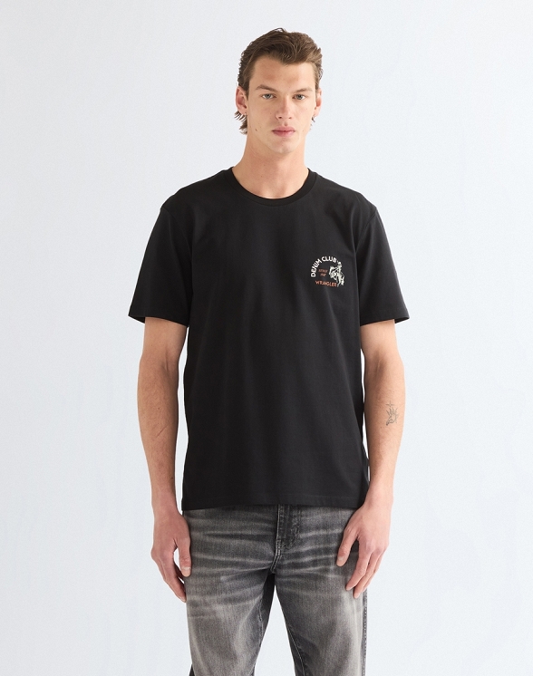 Koszulka Męska Wrangler Small Graphic Tee Black Beauty 112387028
