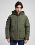 Kurtka Męska Lee Hooded Short Puffer Olive Gray 112370434