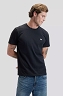 Koszulka Męska Lee Ss Patch Logo Tee Washed Black 112376604