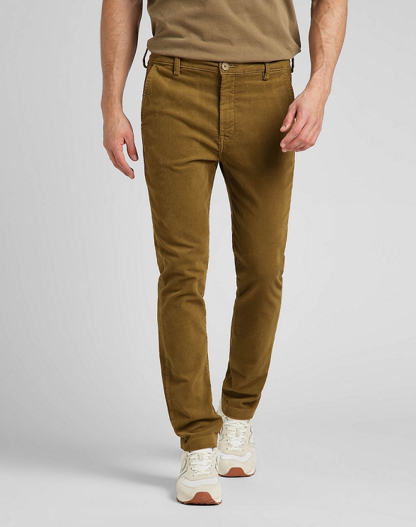 Spodnie Męskie Lee Slim Chino Tumbleweed L71LAXDH