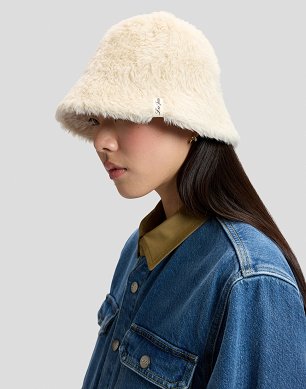 Czapka Damska Lee Winter Hat Ecru 112389088