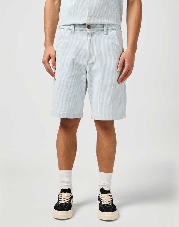 Szorty Męskie Wrangler Cj Carpenter Short Light Wash 112362503
