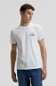 Koszulka Męska Lee Small Logo Tee Bright White 112376519