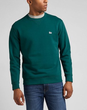 Bluza Męska Lee Plain Crew Sws Esmeralda L81IRY96
