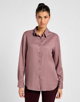 Koszula Damska Lee Pocketless Shirt Dreamy Mauve 112355171