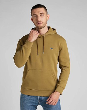 Bluza Męska Lee Plain Hoodie Ammonite L80YRY85