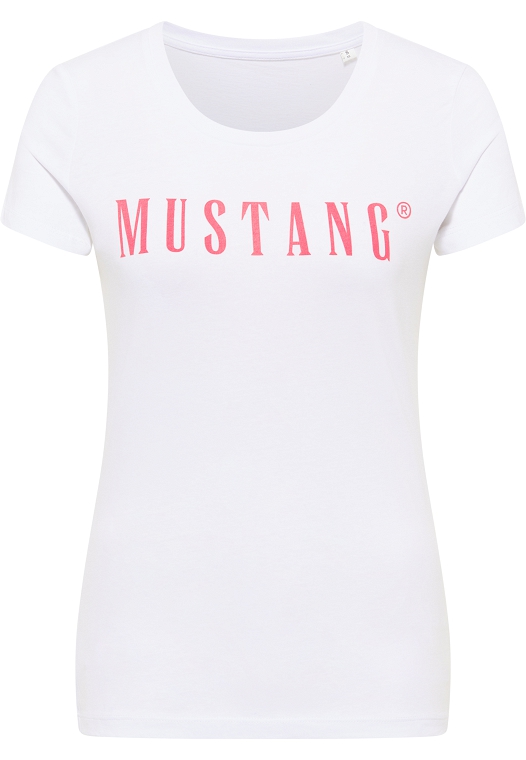 T-shirt Damski Mustang Style Alina C Logo Tee 1013222-2045