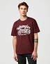 Koszulka Męska Wrangler Americana Tee Decadent Chocolate 112371413