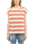 T-shirt Damski Mustang Style Lesley Summer Stripe Red 1016514-12753