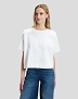 Koszulka Damska Lee Ss Cropped Tee Bright White 112385681