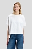 Koszulka Damska Lee Ss Cropped Tee Bright White 112385681