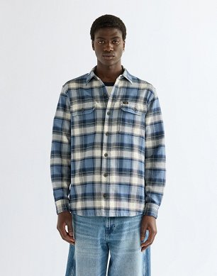 Koszula Męska Wrangler Western Utility Shirt Bering Sea 112386998
