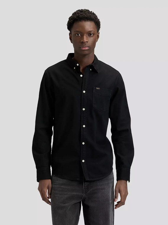 Koszula Męska Lee Lee Button Down Black 112376555