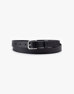 Pasek Męski Levi`s® Narrow Belt Black 0009Y-0000