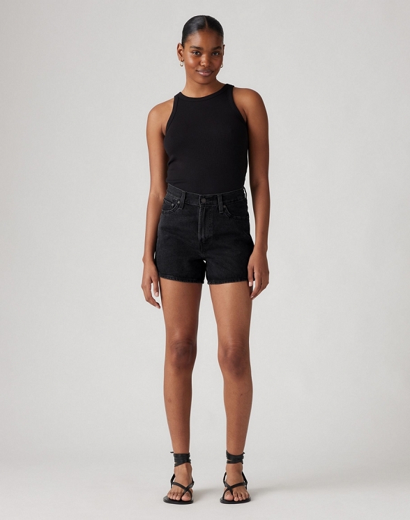 Szorty Damskie Levi`s® 80s Mom Shorts Black Stonewash A4695-0000