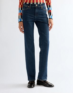 Spodnie Damskie Wrangler Dawn Indigo Eclipse 112388325