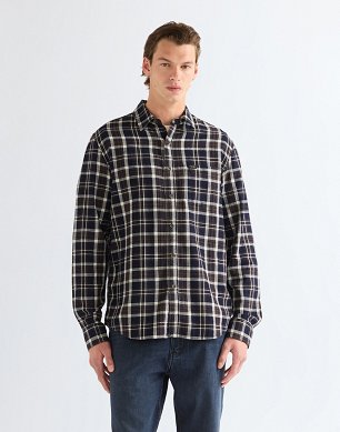 Koszula Męska Wrangler 1 Pkt Shirt Dark Indigo 112386951