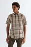 Koszula Męska Wrangler Ss 1 Pkt Shirt Golden Wheat 112378048
