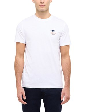 T-shirt Męski Mustang Style Austin Bright White 1016494-2007