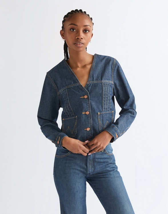 Kurtka Damska Wrangler Bolero Jacket Western Night 112378130