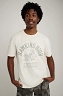 Koszulka Męska Wrangler Hawkins High Tee Marshmallow 112378555