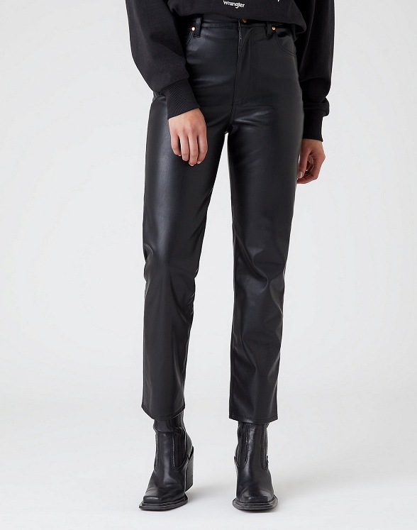 Spodnie Damskie Wrangler Wild West Black W2H2NA100