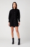 Sukienka Damska Wrangler Balloon Sleeve Dress Black W9M14A100
