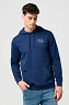 Bluza Męska Wrangler Embroidery Hoodie Navy 112371521