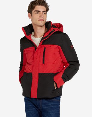 Kurtka Męska Wrangler Protector Jacket Red W4A2W3X47