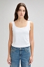 Koszulka Damska Lee Square Neck Tank Bright White 112377000