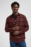 Koszula Męska Lee Leesure Shirt Velvet Brown Plaid 112370460