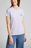 T-shirt Damski Lee Rising Sun Pkt Tee Lavender Dusk L42NEHOA