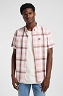 Koszula Męska Lee Lee Button Down Ss Rosa Aurora Plaid 112363689