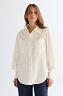 Koszula Damska Wrangler Exaggerated Western Worn White 112378142