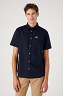 Koszula Męska Wrangler Ss 1 Pkt Shirt Dark Navy W5K0LOXAE
