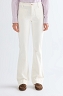 Spodnie Damskie Wrangler Flare Worn White 112378701