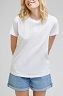 T-shirt Damski Lee Small Logo Tee Bright White L49EEHLJ