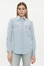 Koszula Damska Wrangler Regular Shirt Blue Grammer W112351961