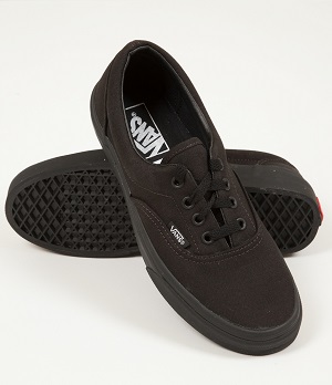 czarne niskie trampki Vans