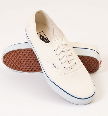 Białe trampki vans
