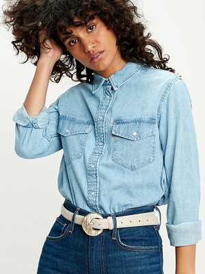 Koszula damska jeansowa levi's