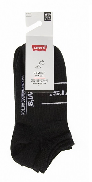 czarne skarpety levis