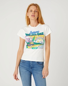 koszulka wrangler biała